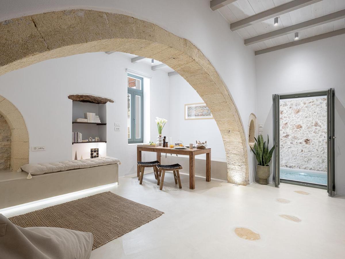 Lithos Retreat Apartman Kolimvári Kültér fotó